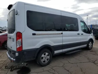 2020 Ford Transit Passenger XL with VIN 1FBAX2CG0LKA66498, listed as a Copart auction lot 82969724 with 94,500 mi miles and Salvage Title. Bid and sale history available at DreamBid. Image 3.