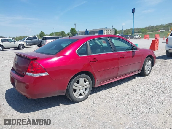 2014 Chevrolet Impala LT with VIN 2G1WB5E33E1174556, listed as a IAAI auction lot 42086806 with 189,195 mi miles and . Bid and sale history available at DreamBid. Image 4.