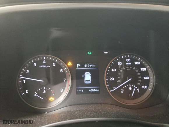 2019 Hyundai Tucson Night with VIN KM8J33AL5KU965000, listed as a Copart auction lot 78222114 with 43,044 mi miles and Salvage Title. Bid and sale history available at carsss.com. Image 9.