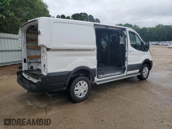 2024 Ford Transit Cargo with VIN 1FTBR1Y88RKA62925, listed as a Copart auction lot 59624425 with 15,657 mi miles and Salvage title. Bid and sale history available at DreamBid. Image 3.