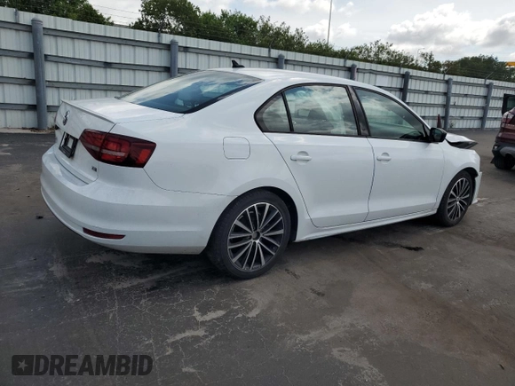 2017 Volkswagen Jetta Sport z VIN 3VWD17AJ6HM354058, wystawiony jako Copart lot #58650755 z przebiegiem 72 089 mil mil oraz Szkoda całkowita • Salvage title. Historia ofert i sprzedaży dostępna na DreamBid. Obrazek 3.