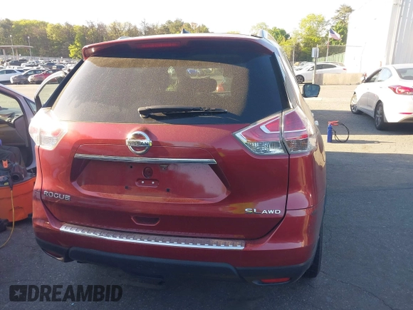 2016 Nissan Rogue SV with VIN 5N1AT2MVXGC872851, listed as a IAAI auction lot 42142351 with 117,251 mi miles and . Bid and sale history available at DreamBid. Image 16.