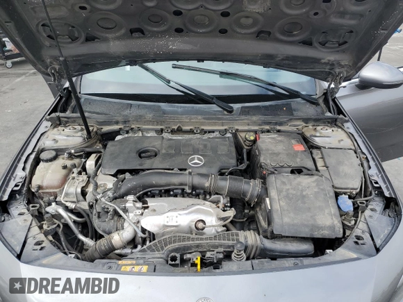 2021 Mercedes-Benz A 220 with VIN W1K3G4EB8MJ296420, listed as a Copart auction lot 55808815 with 157,547 mi miles and Salvage title. Bid and sale history available at DreamBid. Image 11.