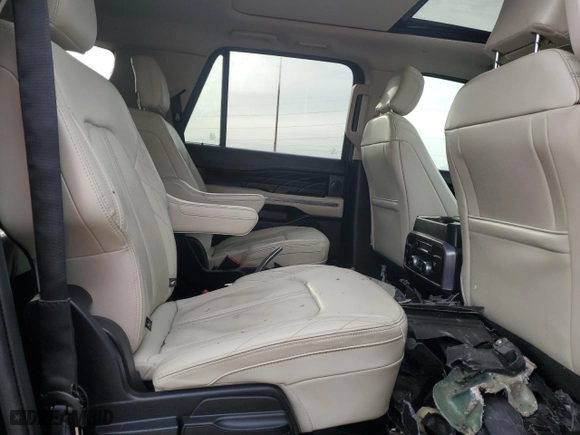 2020 Ford Expedition Max Platinum with VIN 1FMJK1MT5LEA95117, listed as a Copart auction lot 43790615 with 0 mi miles and Non Repairable. Bid and sale history available at carsss.com. Image 12.