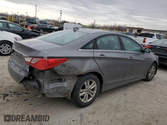 2014 Hyundai Sonata GLS with VIN 5NPEB4AC8EH879564, listed as a Copart auction lot 48043785 with 108,432 mi miles and Clean Title. Bid and sale history available at carsss.com. Image 3.