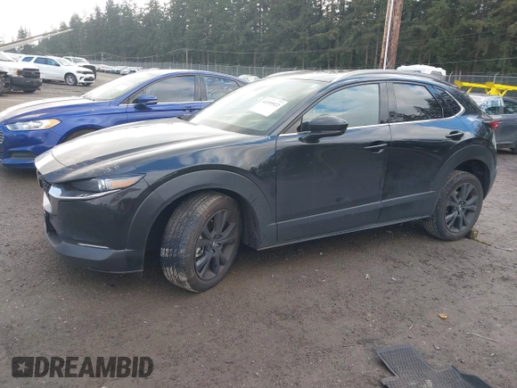 2024 Mazda CX-30 Premium Plus with VIN 3MVDMBEY7RM662229, listed as a IAAI auction lot 41355522 with 8,825 mi miles and . Bid and sale history available at carsss.com. Image 2.