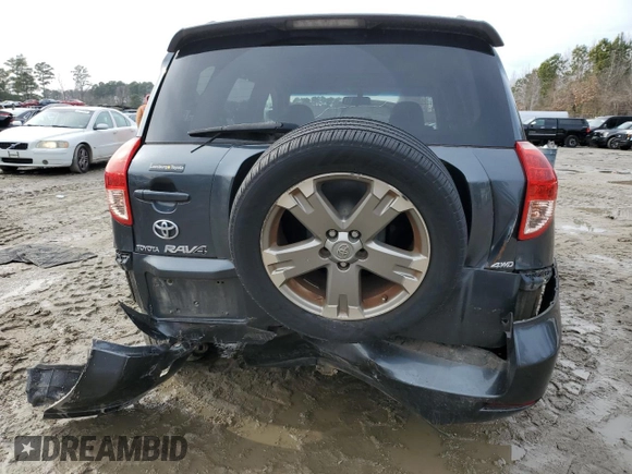 2008 Toyota RAV4 Sport with VIN JTMBK32V385048121, listed as a Copart auction lot 44630965 with 171,767 mi miles and Salvage Title. Bid and sale history available at carsss.com. Image 6.