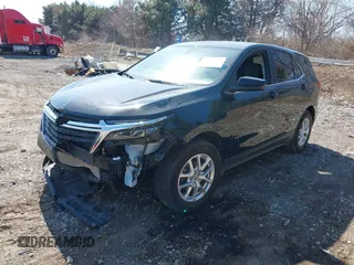 2022 Chevrolet Equinox LT with VIN 3GNAXKEV7NL245797, listed as a IAAI auction lot 41776901 with 18,055 mi miles. Bid and sale history available at carsss.com. Image 17.