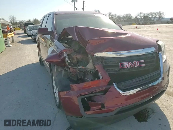 2016 GMC Terrain SLE with VIN 2GKALMEK2G6181458, listed as a Copart auction lot 48965695 with 123,163 mi miles and Salvage Title. Bid and sale history available at DreamBid. Image 11.