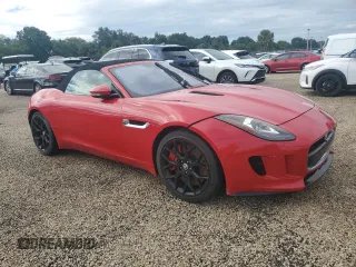 2014 Jaguar F-Type S with VIN SAJWA6FC2E8K01114, listed as a Copart auction lot 74242084 with Not Provided miles and Salvage Title. Bid and sale history available at DreamBid. Image 4.