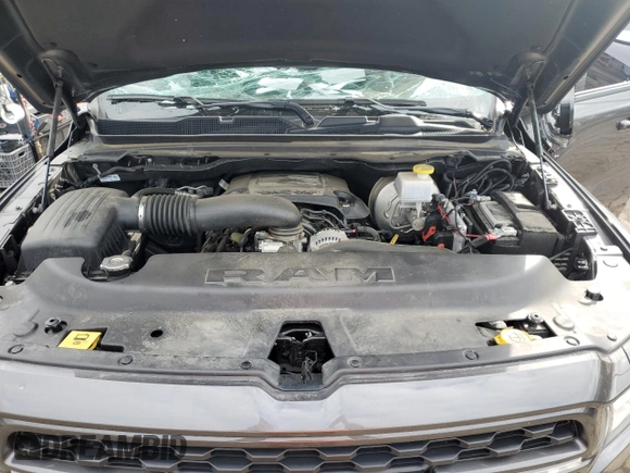 2022 Ram 1500 Big Horn with VIN 1C6SRFMT7NN155488, listed as a Copart auction lot 57314905 with 57,444 mi miles and Non repairable. Bid and sale history available at DreamBid. Image 11.
