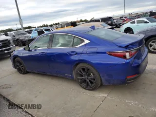 2022 Lexus ES 300h F Sport with VIN 58AGA1C12NU017408, listed as a Copart auction lot 74771444 with 11,885 mi miles and Salvage title. Bid and sale history available at DreamBid. Image 2.