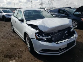 2017 Volkswagen Jetta S z VIN 3VW2B7AJ8HM340845, wystawiony jako Copart lot #46320752 z przebiegiem 52 085 mil mil oraz Szkoda całkowita • Salvage title. Historia ofert i sprzedaży dostępna na DreamBid. Obrazek 1.