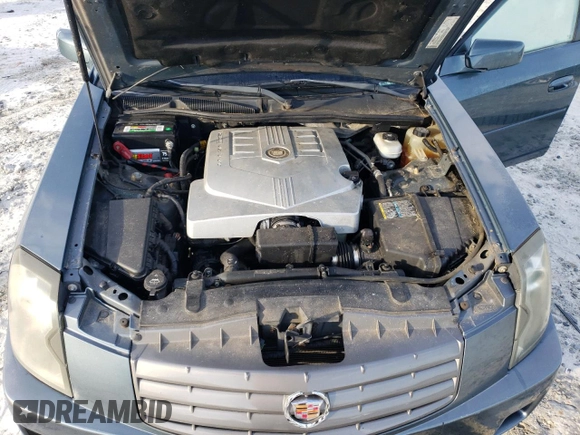 2005 Cadillac CTS with VIN 1G6DM56T950237262, listed as a Copart auction lot 43493894 with 0 mi miles and Non Repairable. Bid and sale history available at carsss.com. Image 11.