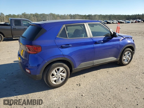 2024 Hyundai Venue SE with VIN KMHRB8A33RU332539, listed as a Copart auction lot 87899845 with 7,517 mi miles and Salvage Title. Bid and sale history available at DreamBid. Image 3.