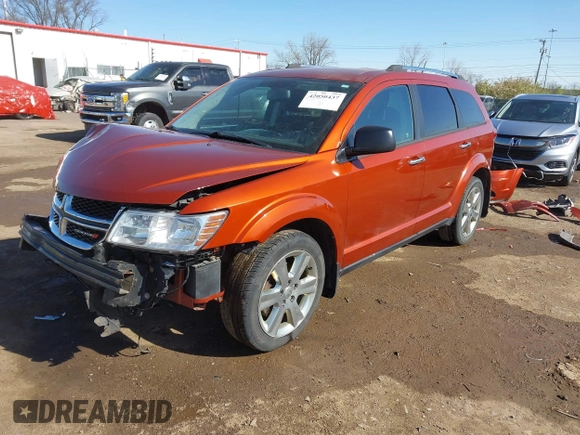2014 Dodge Journey American Value Pkg with VIN 3C4PDCAB9ET316642, listed as a IAAI auction lot 42050437 with 184,742 mi miles. Bid and sale history available at carsss.com. Image 18.