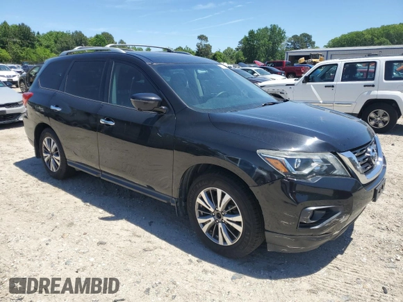2017 Nissan Pathfinder SL z VIN 5N1DR2MN7HC603753, wystawiony jako Copart lot #56146215 z przebiegiem 192 748 mil mil oraz Czysty tytuł • Clean title. Historia ofert i sprzedaży dostępna na DreamBid. Obrazek 5.