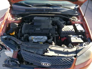 2007 Kia Spectra with VIN KNAFE162X75009714, listed as a Copart auction lot 69094894 with 206,173 mi miles and Salvage Title. Bid and sale history available at carsss.com. Image 11.