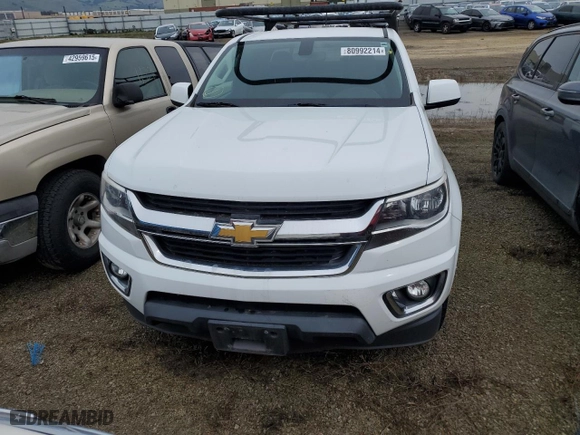 2018 Chevrolet Colorado 2WD LT with VIN 1GCHSCENXJ1323972, listed as a Copart auction lot 80992214 with 136,150 mi miles and Salvage Title. Bid and sale history available at carsss.com. Image 5.