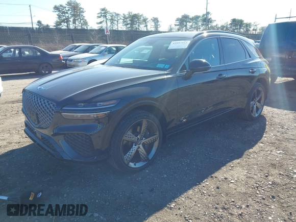 2023 Genesis GV70 2.5T with VIN KMUMADTB4PU102310, listed as a IAAI auction lot 41897322 with 7,871 mi miles and . Bid and sale history available at DreamBid. Image 21.