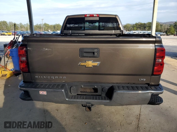 2014 Chevrolet Silverado 1500 LTZ with VIN 1GCVKSEC8EZ172116, listed as a Copart auction lot 45472965 with 196,534 mi miles and Salvage Title. Bid and sale history available at DreamBid. Image 6.