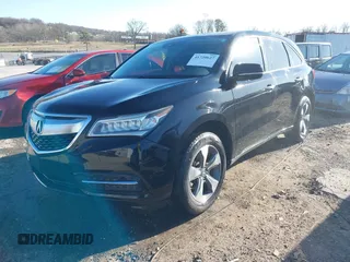 2016 Acura MDX with VIN 5FRYD3H24GB007445, listed as a IAAI auction lot 41720627 with 127,947 mi miles. Bid and sale history available at carsss.com. Image 2.
