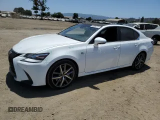 2017 Lexus GS 350 with VIN JTHBZ1BL8HA011960, listed as a Copart auction lot 60634705 with 147,485 mi miles and Salvage title. Bid and sale history available at DreamBid. Image 1.
