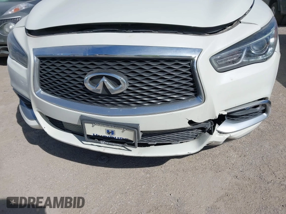 2016 Infiniti QX60 with VIN 5N1AL0MM6GC520846, listed as a IAAI auction lot 41795826 with 81,190 mi miles and . Bid and sale history available at DreamBid. Image 17.