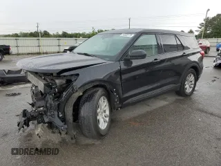 2021 Ford Explorer with VIN 1FMSK7BH7MGA56024, listed as a Copart auction lot 54988175 with 98,887 mi miles and Salvage title. Bid and sale history available at DreamBid. Image 1.