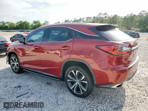 2016 Lexus RX 350 z VIN 2T2ZZMCA5GC025576, wystawiony jako Copart lot #56735375 z przebiegiem 42 417 mil mil oraz Szkody całkowita. Historia ofert i sprzedaży dostępna na DreamBid. Obrazek 2.