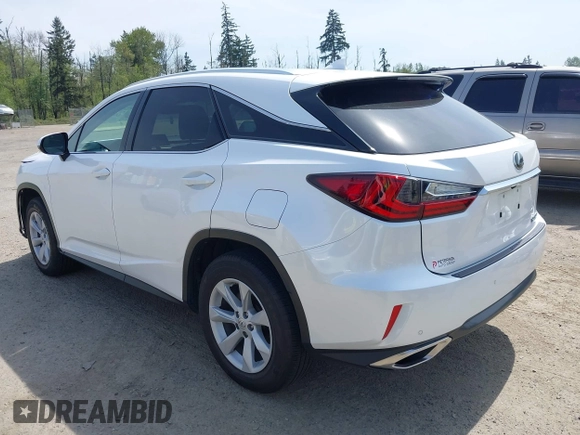 2017 Lexus RX with VIN 2T2BZMCA7HC118019, listed as a IAAI auction lot 42128499 with 100,448 mi miles. Bid and sale history available at carsss.com. Image 3.