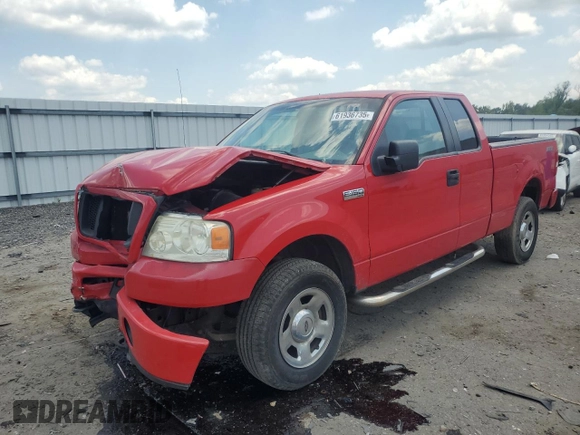 2008 Ford F-150 STX z VIN 1FTRX14WX8FA65597, wystawiony jako Copart lot #61936735 z przebiegiem 205 172 mil mil oraz Szkoda całkowita • Salvage title. Historia ofert i sprzedaży dostępna na DreamBid. Obrazek 1.