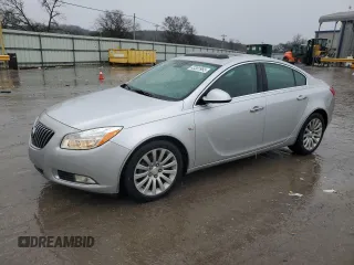 2011 Buick Regal CXL RL4 with VIN W04GS5EC0B1001018, listed as a Copart auction lot 43381965 with 149,012 mi miles and Salvage Title. Bid and sale history available at carsss.com. Image 1.