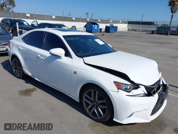 2015 Lexus IS 250 z VIN JTHBF1D22F5075740, wystawiony jako IAAI lot #42303336 z przebiegiem 112 811 mil mil oraz . Historia ofert i sprzedaży dostępna na DreamBid. Obrazek 1.
