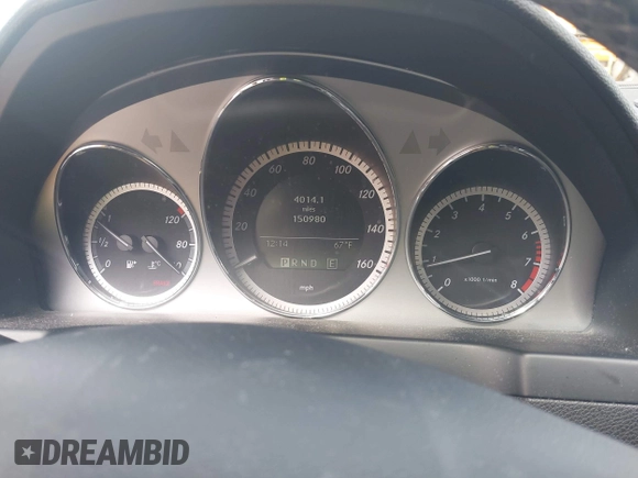 2011 Mercedes-Benz C 300 Sport with VIN WDDGF8BB3BR165099, listed as a IAAI auction lot 42019825 with 150,980 mi miles and . Bid and sale history available at DreamBid. Image 7.