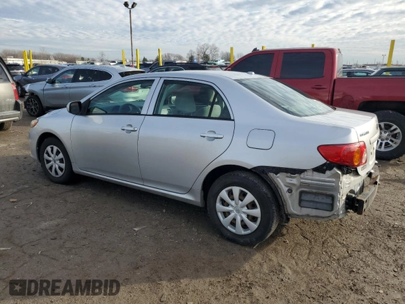 2009 Toyota Corolla with VIN 2T1BU40E59C133095, listed as a Copart auction lot 43454245 with 135,017 mi miles and Salvage Title. Bid and sale history available at carsss.com. Image 2.