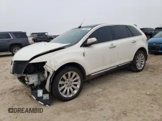 2012 Lincoln MKX with VIN 2LMDJ8JKXCBL19695, listed as a Copart auction lot 43960855 with 94,151 mi miles and Salvage Title. Bid and sale history available at DreamBid. Image 1.