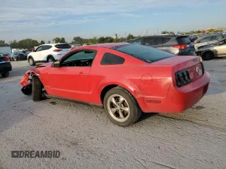 2006 Ford Mustang Standard with VIN 1ZVFT80N865182020, listed as a Copart auction lot 72378374 with Not Provided miles and Salvage Title. Bid and sale history available at carsss.com. Image 2.