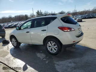 2011 Nissan Murano SV with VIN JN8AZ1MW3BW187169, listed as a Copart auction lot 43351245 with 148,226 mi miles and Salvage Title. Bid and sale history available at carsss.com. Image 2.