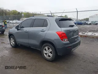 2015 Chevrolet Trax LT with VIN KL7CJRSBXFB097960, listed as a IAAI auction lot 41976883 with 98,621 mi miles and . Bid and sale history available at carsss.com. Image 3.