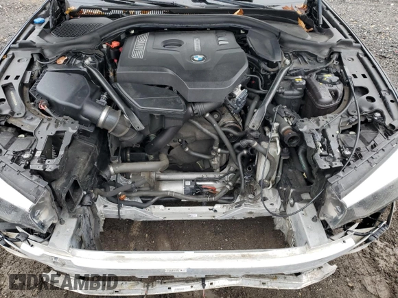 2018 BMW 5 Series 530i xDrive with VIN WBAJA7C59JG908065, listed as a Copart auction lot 84892164 with 468 mi miles and Salvage Title. Bid and sale history available at carsss.com. Image 12.