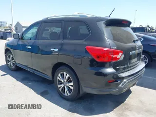 2017 Nissan Pathfinder Platinum with VIN 5N1DR2MM6HC615528, listed as a IAAI auction lot 42349325 with 155,632 mi miles and . Bid and sale history available at DreamBid. Image 3.
