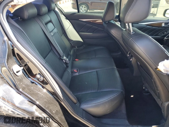2014 Infiniti Q50 Sport with VIN JN1BV7AR3EM695576, listed as a Copart auction lot 56247165 with 151,825 mi miles and Salvage title. Bid and sale history available at DreamBid. Image 10.