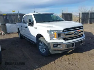 2018 Ford F-150 XL with VIN 1FTFW1E59JKD46282, listed as a IAAI auction lot 41823770 with 138,058 mi miles. Bid and sale history available at carsss.com. Image 1.