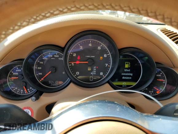 2016 Porsche Cayenne with VIN WP1AA2A21GLA09178, listed as a Copart auction lot 42731855 with 93,410 mi miles and Salvage Title. Bid and sale history available at carsss.com. Image 9.