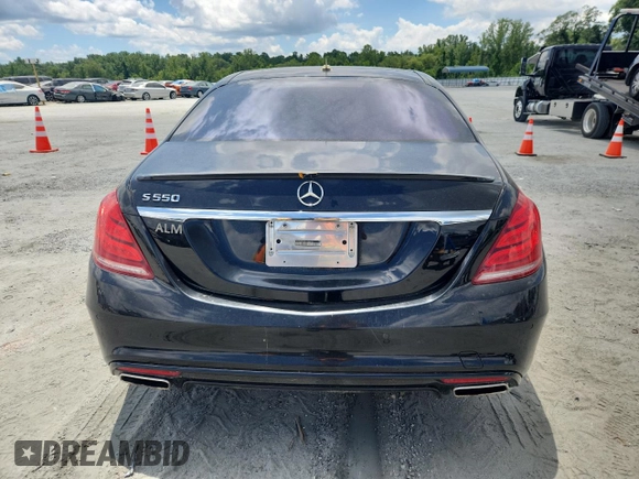 2015 Mercedes-Benz S 550 with VIN WDDUG8CBXFA103475, listed as a Copart auction lot 65389185 with 156,642 mi miles and Clean title. Bid and sale history available at DreamBid. Image 6.
