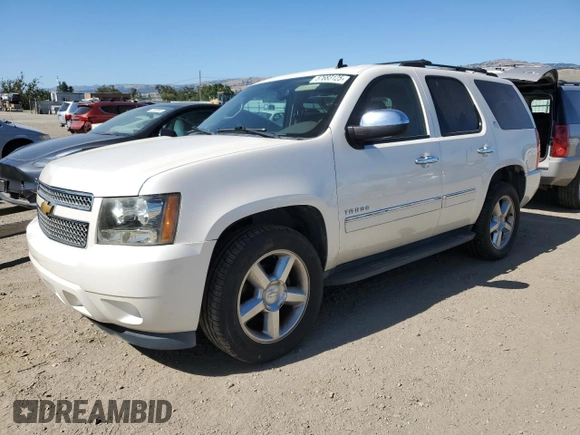 2012 Chevrolet Tahoe LTZ with VIN 1GNSKCE07CR202564, listed as a Copart auction lot 57683125 with 179,256 mi miles and Salvage title. Bid and sale history available at DreamBid. Image 1.