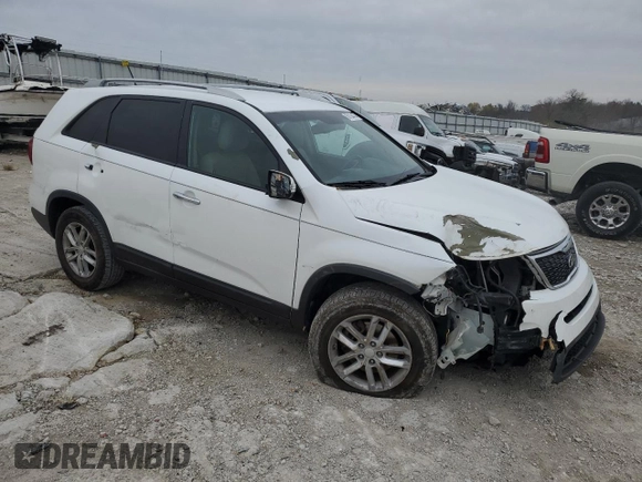 2015 Kia Sorento LX with VIN 5XYKT4A63FG652270, listed as a Copart auction lot 80194474 with 202,765 mi miles and Non Repairable. Bid and sale history available at DreamBid. Image 4.