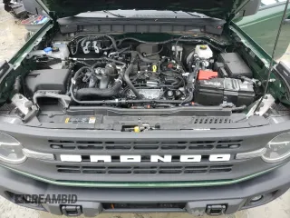 2024 Ford Bronco Black Diamond with VIN 1FMDE1AH1RLA36378, listed as a Copart auction lot 84900334 with 9,214 mi miles and Salvage title. Bid and sale history available at DreamBid. Image 12.