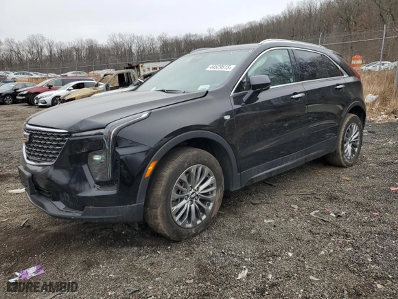 2024 Cadillac XT4 AWD Premium Luxury with VIN 1GYFZDR43RF158687, listed as a Copart auction lot 44529515 with 20,754 mi miles and Clean Title. Bid and sale history available at carsss.com. Image 1.